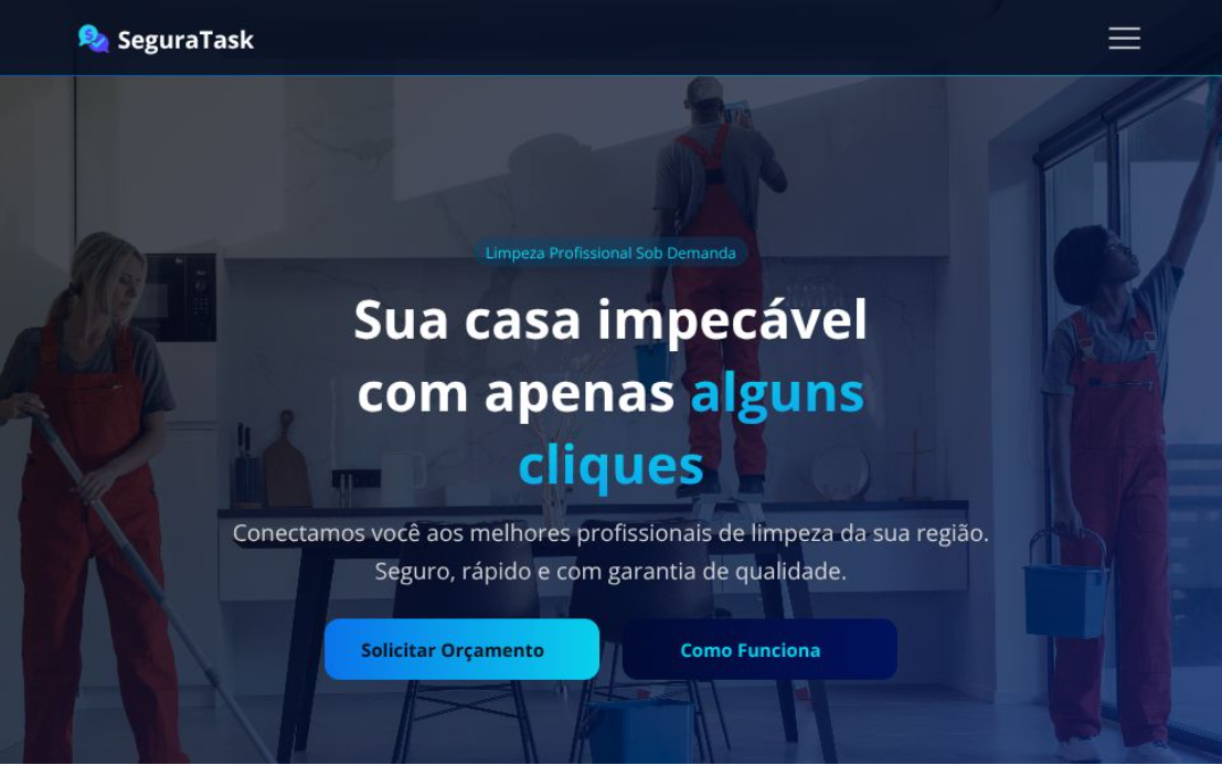 Layout do projeto SeguraTask